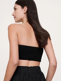 Sculpted Bandeau Top