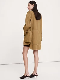 Cotton Twill Utility Tunic