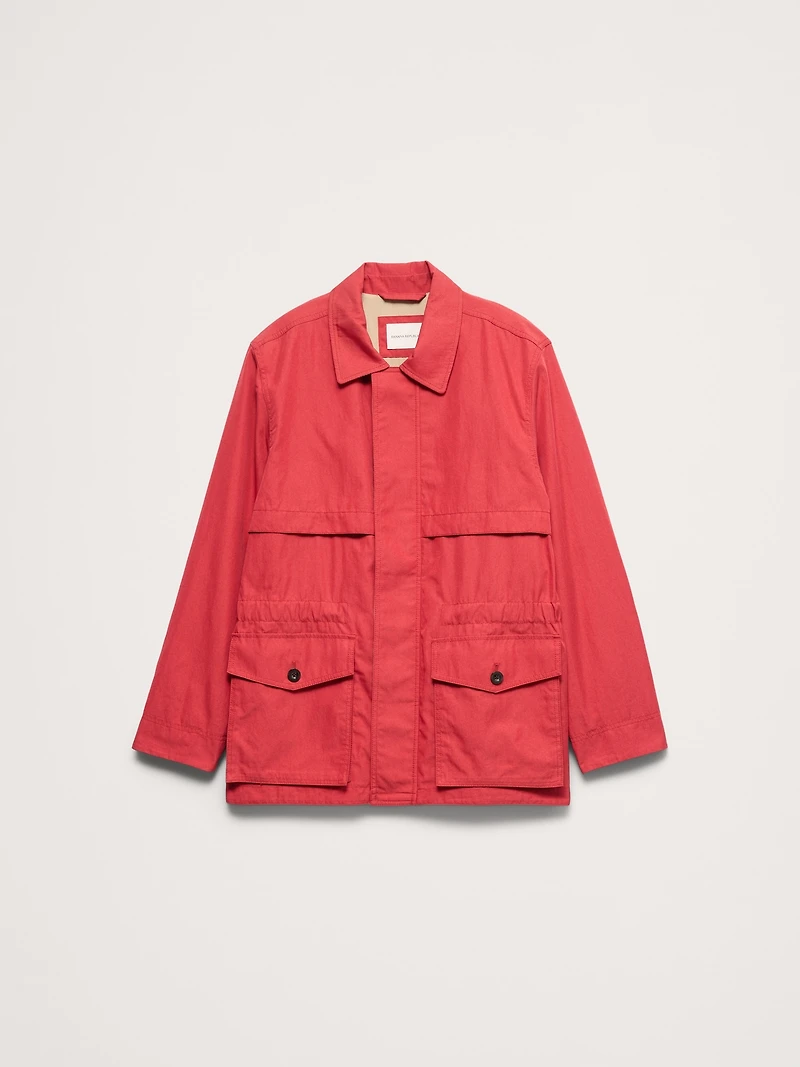 Cotton-Nylon Field Jacket
