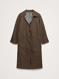Reversible Cotton Car Coat