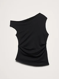 Airy Cotton Asymmetrical Tank