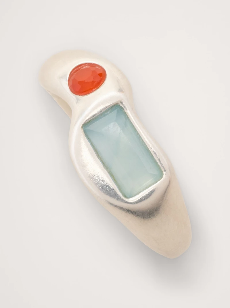 Abstract Gem Ring