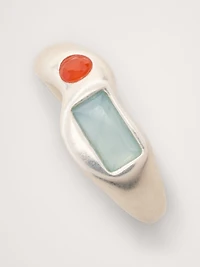 Abstract Gem Ring