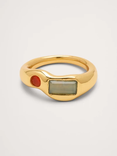 Abstract Gem Ring