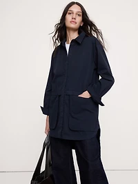 Cotton Twill Utility Tunic