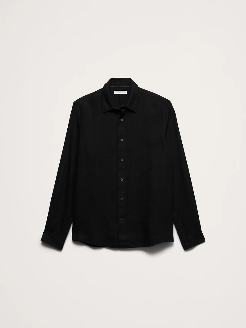 Standard-Fit Linen Shirt