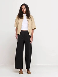 Mid-Rise Relaxed Painter Pull-On Pant