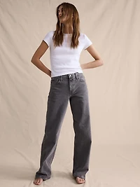 Mid-Rise 90S Loose Jean