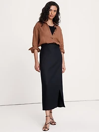 The Oversized Linen Shirt