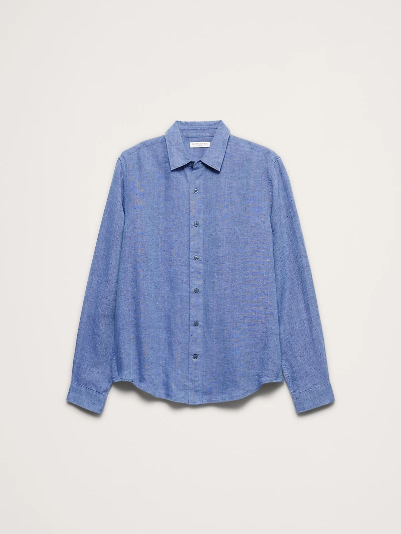 Standard-Fit Linen Shirt