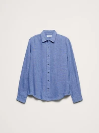 Standard-Fit Linen Shirt