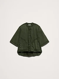 Overdye Cotton Tunic Shirt