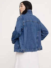 Lightweight Denim Utility Jacket
