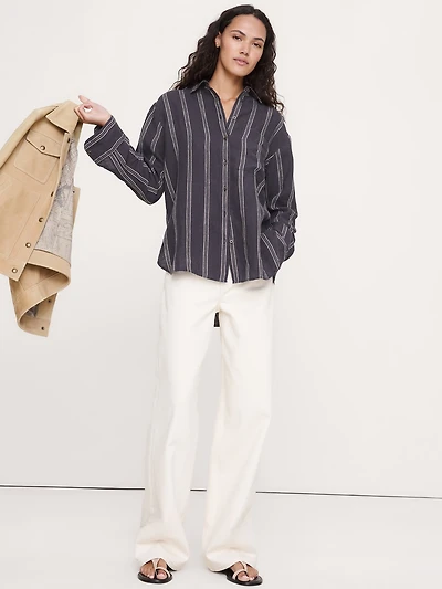 The Oversized Linen Shirt