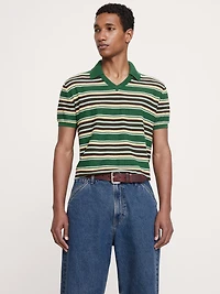 Cotton Sweater Polo