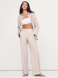 The Everyday Wide-Leg Pant Linen