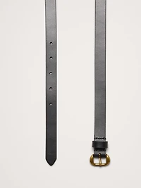 Slim Leather Belt