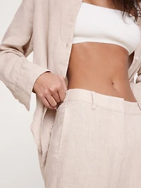 The Everyday Wide-Leg Pant Linen