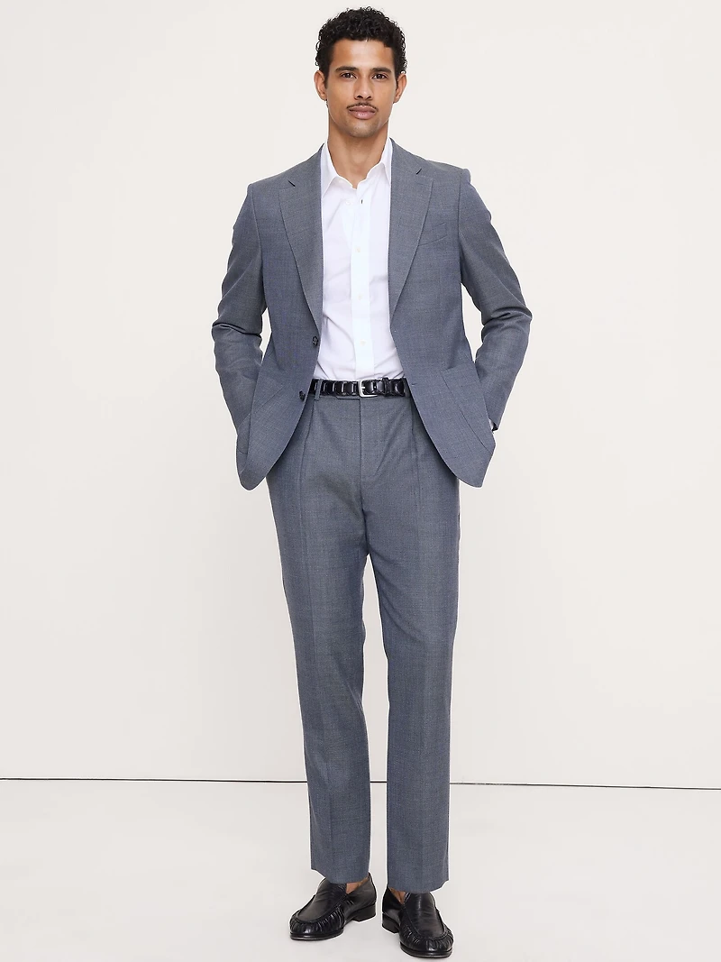 Italian Wool Ventile Suit Pant