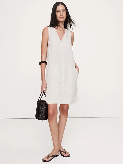 Linen Shift Dress