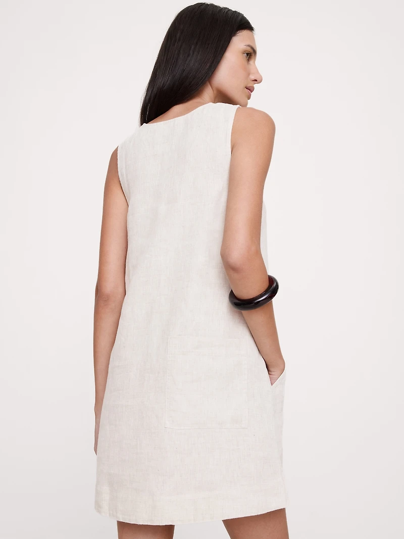 Linen Shift Dress
