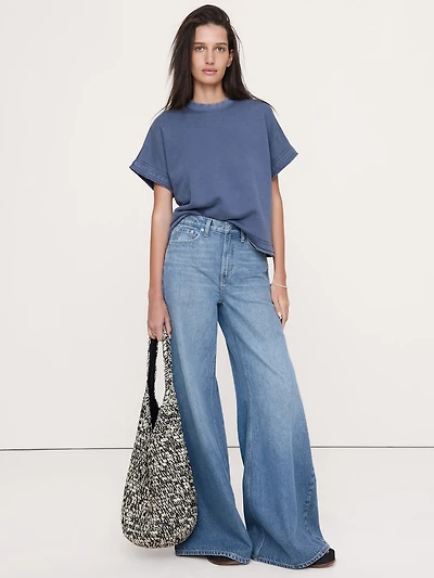 Terry Sweatshirt Tee