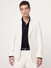 Italian Cotton-Linen Suit Jacket