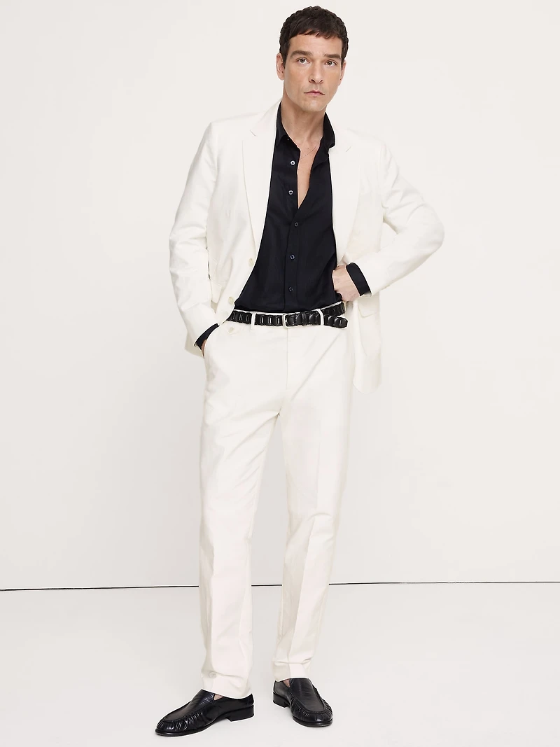 Italian Cotton-Linen Suit Jacket