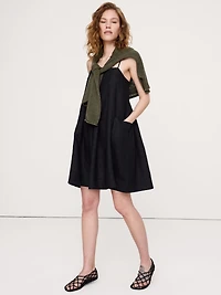 Linen Mini Dress
