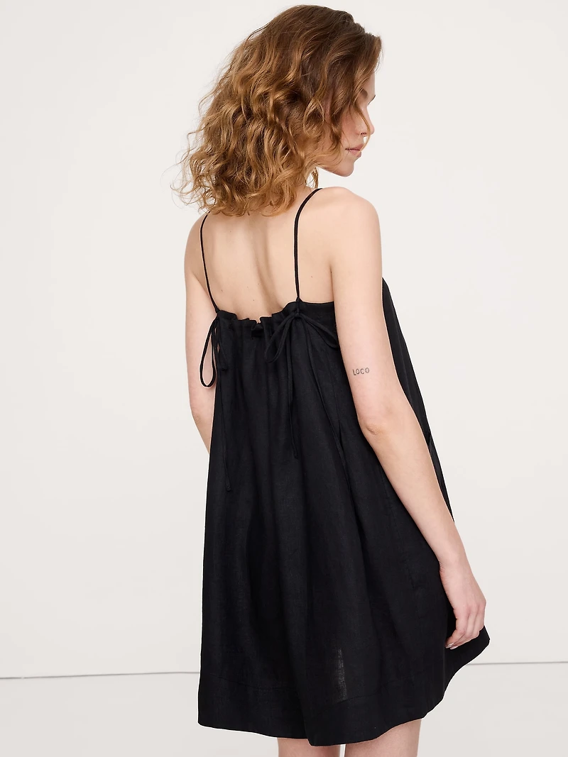 Linen Mini Dress