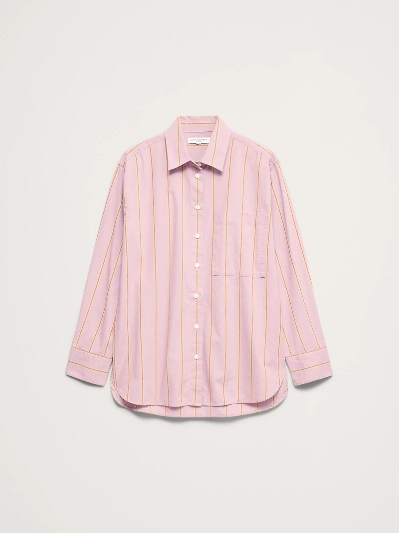 The Oversized Shirt in Breezy-Cotton