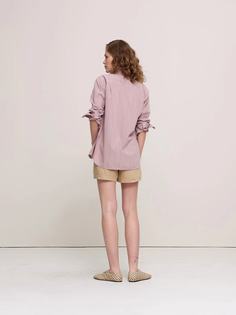 The Oversized Shirt in Breezy-Cotton