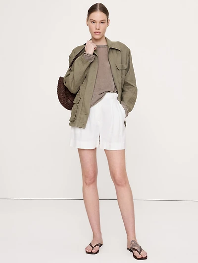 Archive Reissue Linen Chore Coat