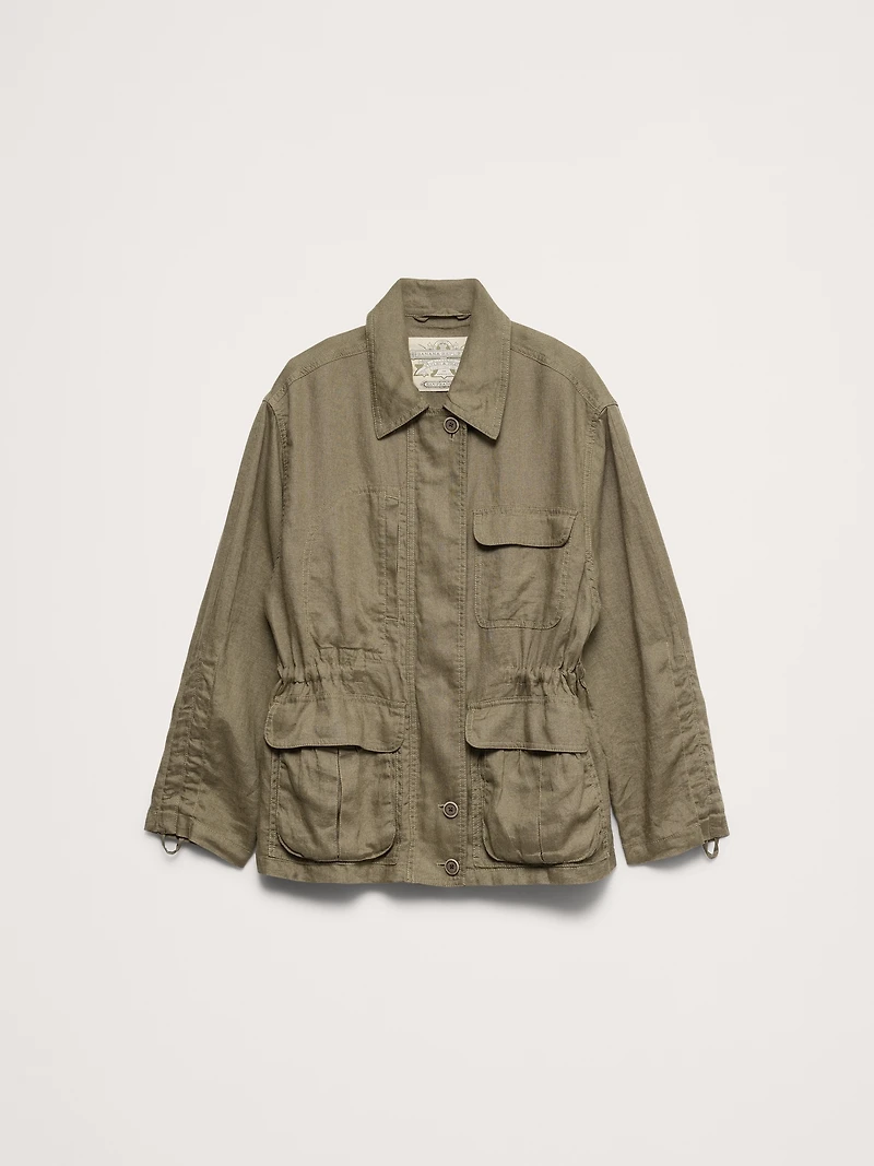 Archive Reissue Linen Chore Coat