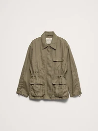 Archive Reissue Linen Chore Coat