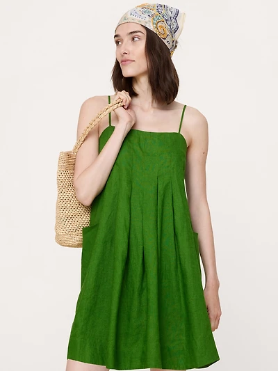 Linen Mini Dress