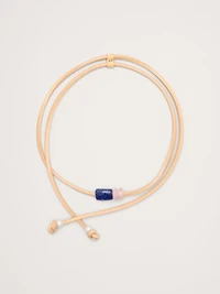 Lapis Cord Necklace