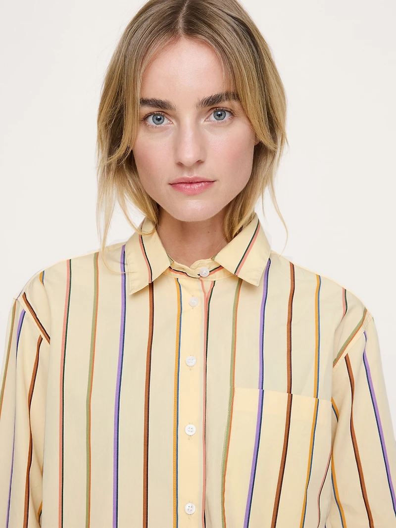 The Oversized Shirt Cotton Poplin