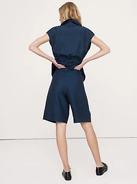TENCEL™-Cotton-Linen Bermuda Short
