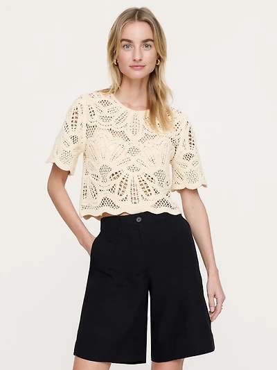Crochet Lace Top
