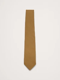 Linen-Cotton Slub Tie