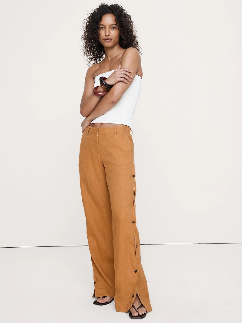 The Everyday Wide-Leg Pant Linen