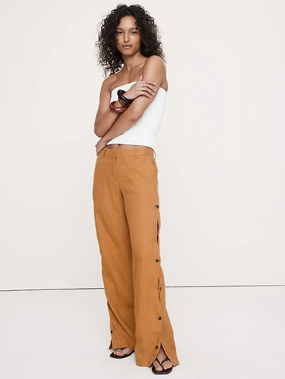 The Everyday Wide-Leg Pant Linen