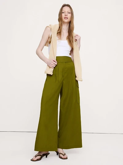 Heritage Explorer High-Rise Wide-Leg Pant