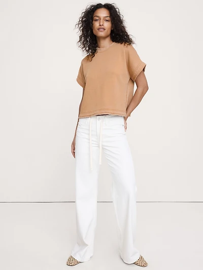 Terry Sweatshirt Tee