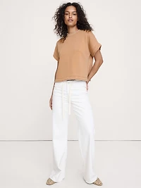 Terry Sweatshirt Tee