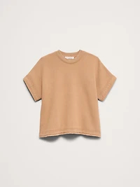 Terry Sweatshirt Tee