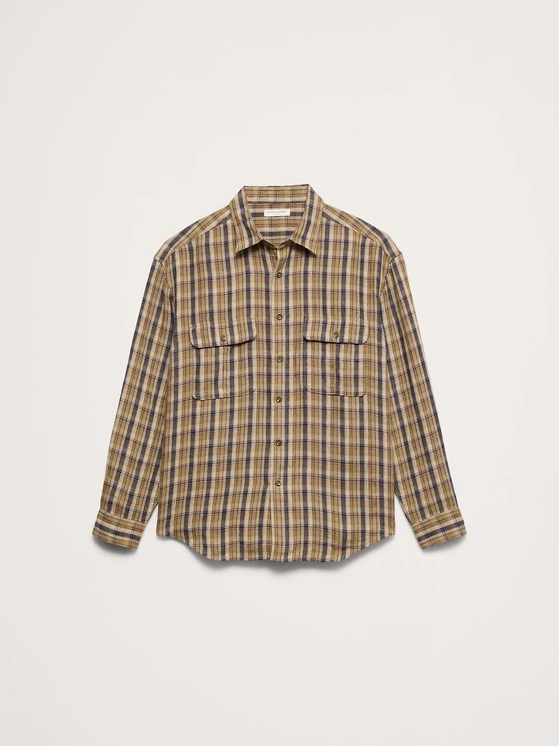 Relaxed-Fit Linen Explorer Shirt