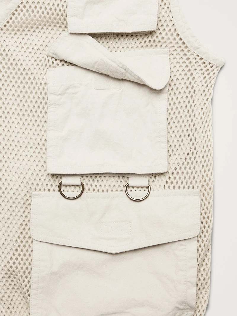 Mesh Photojournalist Vest