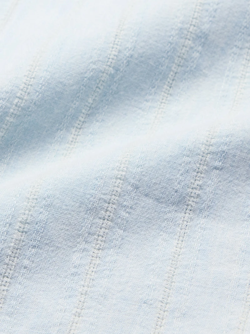 Relaxed-Fit Denim Long-Sleeve Resort Shirt